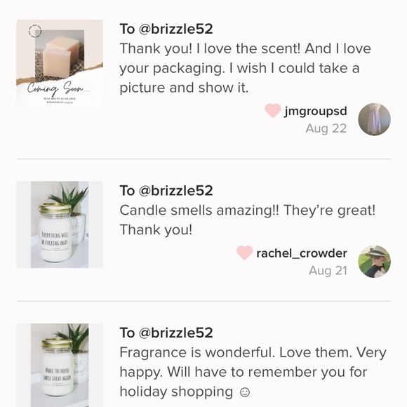 🌟SALE🌟(4) SOY wax melts/tarts— hand poured - Picture 2 of 2